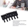 thumbnail image 4 of Sillín De Puente De Guitarra Eléctrica, Sillín De Guitarra Eléctrica Mejora Del Timbre De aleación De Zinc Para Rendimiento, 4 of 7