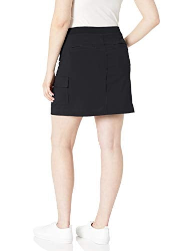 riders by lee indigo women's performance skort with knit waist