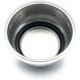 thumbnail image 2 of shiyou-Coffee Filter Basket for Delonghi Espresso - Pressurized Stainless Steel - Reusable, Washable - Compatible with De'Longhi Espresso Machines (BIG 2 CUPS), 2 of 4