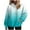 A01-Mint Green, variant on Godom Hoodies for Women Tie Dye Oversized Hooded Sweatshirt Long Sleeve Casual Colorful Pullover Hoodie Fall Sweater