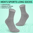 thumbnail image 7 of Sophproton 150 Pairs Crew Socks Bulk Pack Sports Socks Athletic Casual Bundle Socks for Unisex Men Homeless Size 9-11, 7 of 7