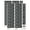 Black, variant on Urgent Squared Dot Lines Sticker Set - Dark Green - Matte Finish - 1.5" Small