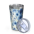 thumbnail image 2 of 16oz Tumblers Pioneer Flower Stainless Steel Vacuum Insulated Double Wall Travel Tumbler Cups Mug with Lid and Straw,Cleaning Brush for Coffee,Tea, 2 of 4