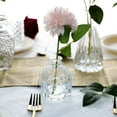 thumbnail image 6 of YooYuuk Vintage Etched Glass Bud Vases, Set of 12, 6 of 7