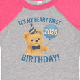 thumbnail image 4 of Inktastic Beary First Birthday 2026 Teddy Bear Boys or Girls Baby Bodysuit, 4 of 5