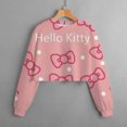 thumbnail image 1 of Nouvel Automne et Hiver Décontracté Hello Kitty Vêtements pour Enfants Imprimé Filles Chandail à Capuchon Court Confortable et Mignon Haut HOEMLIN, 1 of 7