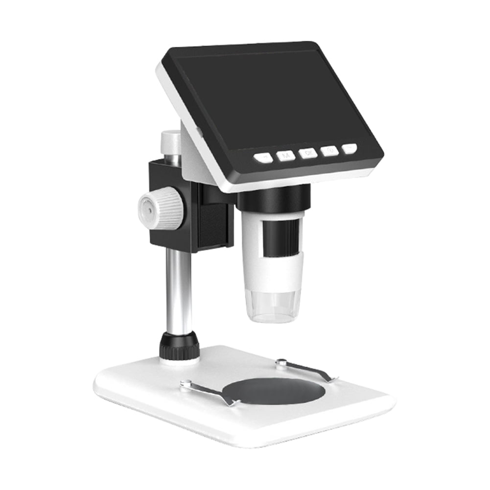 Digital Microscope 4.3 HD LCD Digital 1080p Microscope Portable 1000X Magnifier 1920 1080 Resolution Microscope with LED Lights 1000X USB Microscope 
