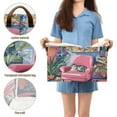 thumbnail image 5 of Yayeee Foldable Storage Basket for Shelves with Handles Waterproof Cloth Bins, Art Cat, 5 of 7