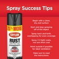 Krylon Rust Protector Enamel Spray Paint, Flat, Black, 15 oz.