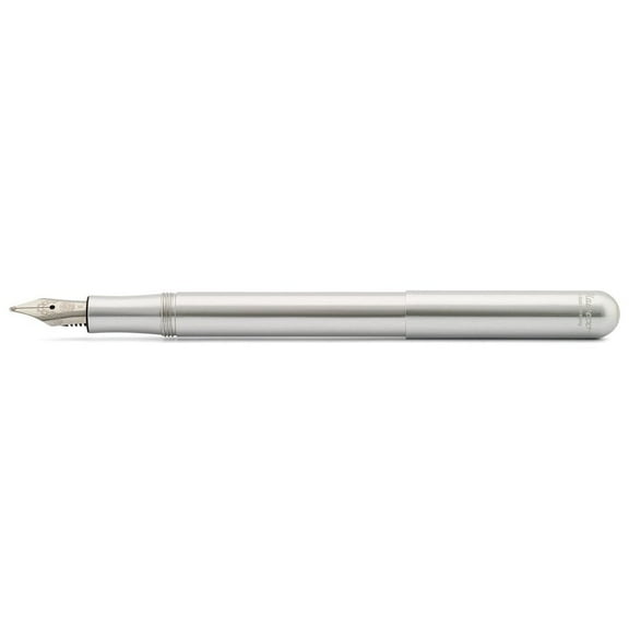 Kaweco Liliput Silver Fountain Pen - Double Broad