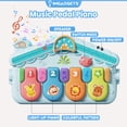 thumbnail image 4 of IMGadgets Baby Play Mat with 360° Rotating Musical Piano (Yellow) | 4-in-1 Fitness Activity Rack with Removable Rattles & Hanging Toys | Extra-Soft Tummy Time Mat | Newborn Baby Essentials, 4 of 9