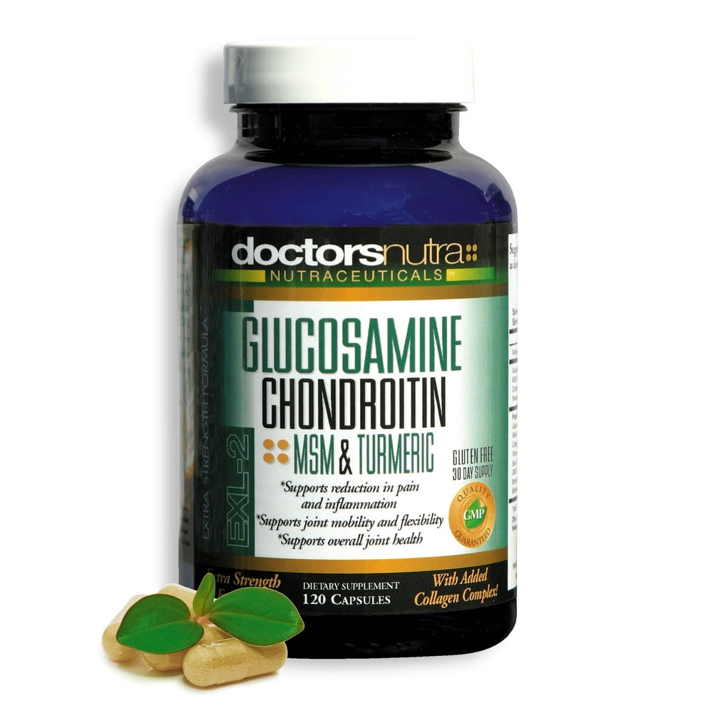 All Natural Glucosamine, Chondroitin, MSM, Turmeric, Boswellia and