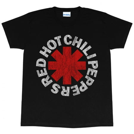 Red Hot Chilli Peppers Mens Distressed Logo T-Shirt | Walmart Canada