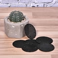 thumbnail image 5 of Unique Bargains 2.6' Plastic Round Flowerpot Hole Mesh Pad Grid Screen Mat, Black 50 Count, 5 of 5