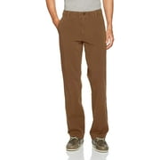 Dockers Men's Straight Fit Downtime Smart Flex Pants Brown Size 38X29