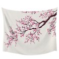 thumbnail image 1 of Japanese Kitchen Sakura Texture Tapestry Wall Hanging Boho Tapestry Wall Home Bedroom Living Room Decor Hanging Cloth, 1 of 1