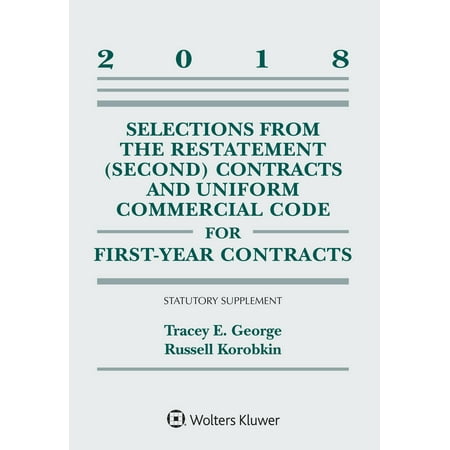 Selections From The Restatement Second Contracts And