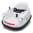 thumbnail image 1 of Coche de choque eléctrico para niños y bebés, automóvil 12V con control remoto parental, luces LED, 2 velocidades, giro 360°, 1 of 8