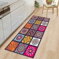 thumbnail image 1 of Kitchen Rug, Ethnic Rug For Outdoor And Indoor, Cement Tile Inspiration Gift, 1 of 4