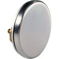 thumbnail image 3 of Westbrass Tip-Toe Bathtub Drain with No-Hole Overflow and Universal Adaptor, Stainless Steel, 3 of 9