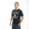 thumbnail image 3 of S16-AIR-NVY-03 Pitch Double Layer Tee, Air Force, Navy, Large, 3 of 5