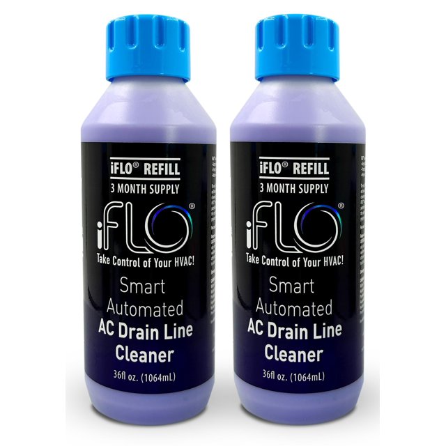 Cartucho limpiador inteligente y automatizado para tuberías de desagüe de aire acondicionado iFlo, 1 litro