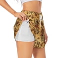 thumbnail image 2 of Haiem Vintag Ancient Sailboats Women's 2 in 1 Running Shorts - Lightweight Athletic Workout Gym Yoga Breathable Sports Shorts Liner with Phone Pockets-Large, 2 of 9
