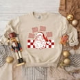 thumbnail image 2 of Ho Ho Ho Checkered | Sweatshirt, 2 of 5