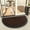 Brown, variant on VUNATE Door Mat Outside Indoor Doormat Non Slip Rubber Welcome Mat Outdoor Mat for Front Door Entrance Absorbent Dirt Trapper Floor Mats for Home Low Profile Entry Rug Half Round 17"x30" Black