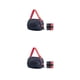 thumbnail image 3 of Bolsa de almacenamiento Plegable Naiovety Compras Supermercado Tela Oxford Gran Capacidad Cuerda roja azul marino 2Conjunto, 3 of 6