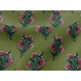 thumbnail image 4 of oneOone Viscose Jersey Fabric Leaves & Floral Block Fabric Prints By Yard 60 Inch Wide, 4 of 4