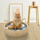 thumbnail image 1 of Cama para rascar gatos con dispositivos de almohadilla extraíbles Sofá portátil Perrera Cómoda tabla para rascar gatos Cama para dormir para gatos Azul 40cm Yinane Cama para rascar gatos, 1 of 8