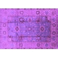 thumbnail image 1 of Ahgly Company Indoor Rectangle Oriental Purple Traditional Area Rugs, 2' x 3', 1 of 4