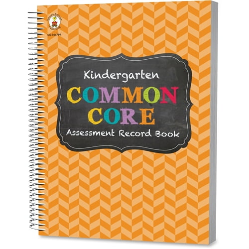 Carson Dellosa Education CC Kindergarten Assessment Record Book