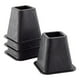 thumbnail image 2 of Elevadores de cama - Elevate 6 pulgadas como se ve en la televisión Bloques resistentes Diseño piramidal para la mesa del sofá de cama - Negro - Set de 4 As Seen on TV 82-2995, 2 of 3