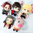 thumbnail image 3 of Anime Demon Slayer : Muñeca De Peluche Juguete Japonés Caliente Pequeño Colgante, 3 of 4