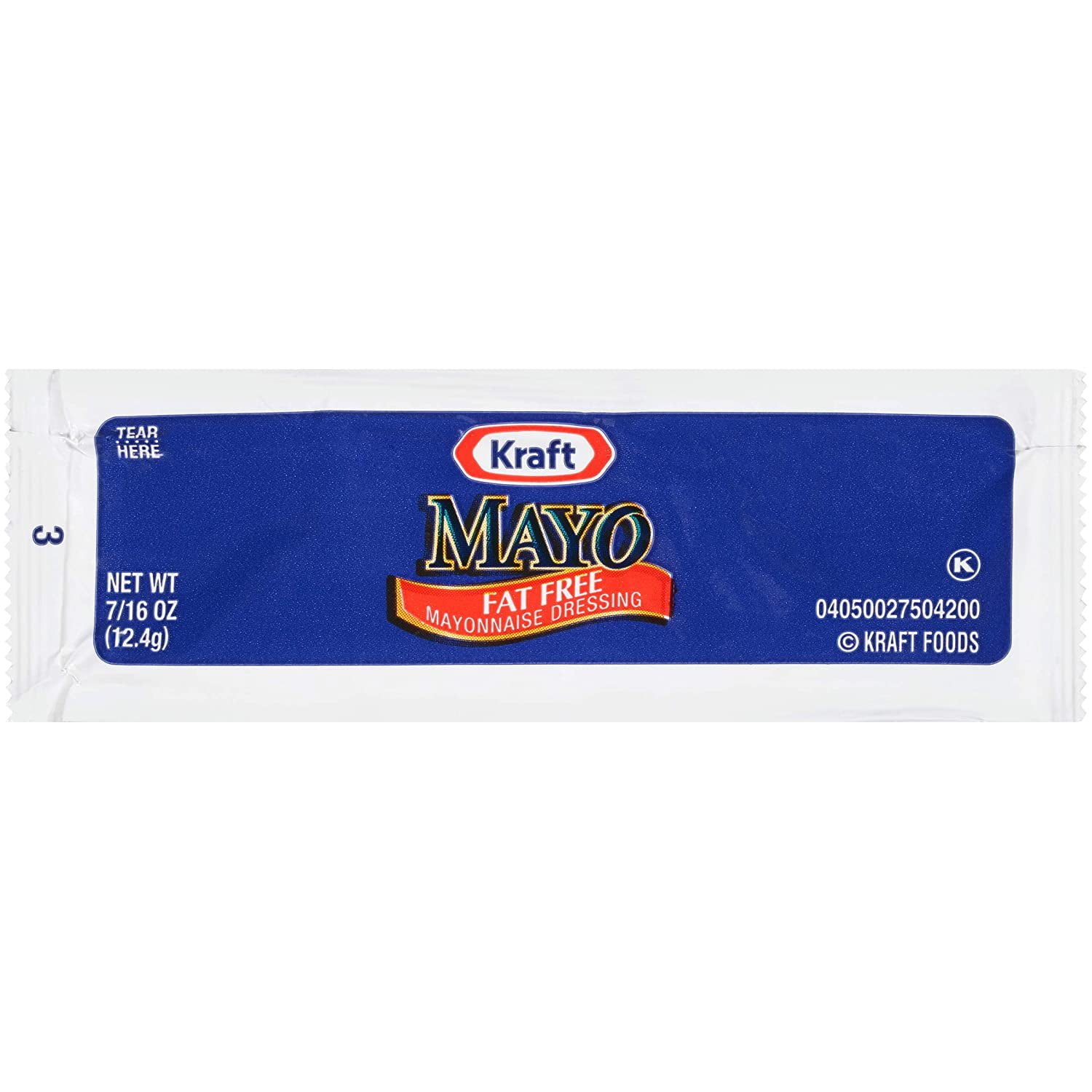 Kraft Mayonnaise FatFree (0.16oz Packets, Pack of 200)