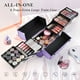 thumbnail image 3 of Estuche de maquillaje FRENESSA Frenessa de 6 niveles, morado, 30 cm, 3 of 7