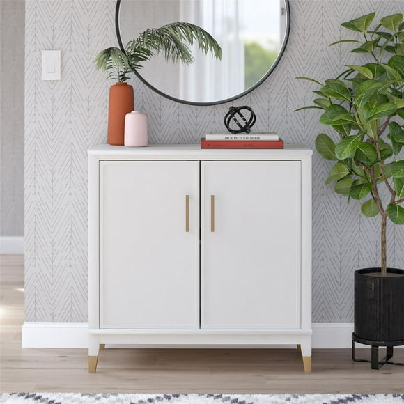 CosmoLiving by Cosmopolitan Westerleigh 2-Door Accent Cabinet, Black
