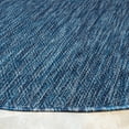 thumbnail image 3 of Safavieh Courtyard Mitre Geometric Indoor/Outdoor Area Rug, Navy, 5'3" x 5'3" Round, 3 of 10