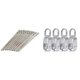 thumbnail image 1 of Broca de diamante de 5mm, 10 Uds., Compatible con azulejos de vidrio con 4 Uds., bloque de polea única, rodillo de polea pequeña, 1 of 5