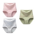 thumbnail image 2 of Sculpting Underwear Women High Waisted Sexy Panties X-Shaped Abdomen Shaping 3Pcs, 2 of 3