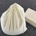 thumbnail image 2 of Youkk Reusable Cheese Cloth Bag Cheesecloth Filter Cold Brew Vegetable Stuffing Water Filtration Tea Coffee Strainer 24x36cm, 2 of 6