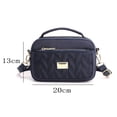 thumbnail image 2 of Bolso bandolera de nailon repelente al agua de un solo hombro Azul zafiro, 2 of 5