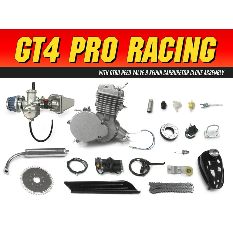GT4 Pro Racing 66cc 80cc Bicycle Engine Kit