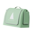 thumbnail image 2 of FITYLE Acrylic Villa Bird Cage Portable Hamster Cage for Birds Parrotlets Parakeets Green, 2 of 9