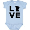 thumbnail image 3 of Inktastic Love Minnesota Boys or Girls Baby Bodysuit, 3 of 5