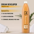 Global Keratin GK HAIR Professional Hair Creme 10 Volume Developer 33.8