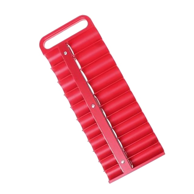 Soporte magnético Sunnimix bandeja Organizador carril caja de herramientas Rojo