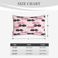thumbnail image 4 of Honeii pink fish hearts Pattern Decorative Throw Pillow Case - Elevate Your Couch, Sofa, or Bed with Stylish Home Decor(No pillow core)-14"x20", 4 of 6